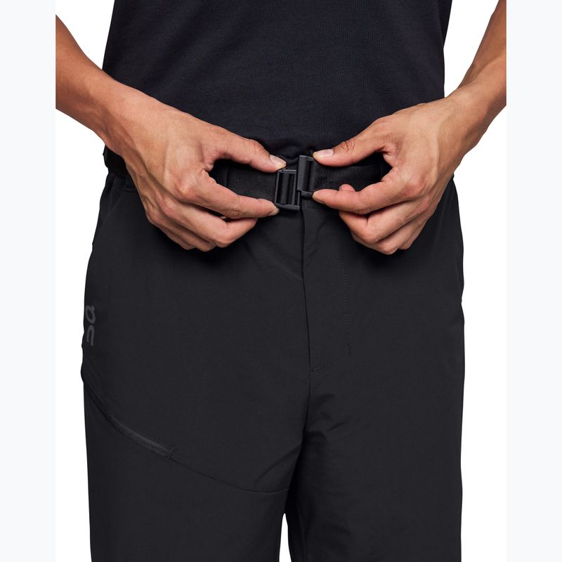 Men's trekking shorts On Running Trek black 6