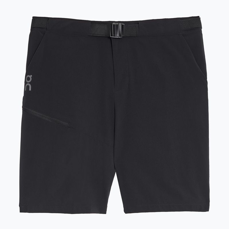 Men's trekking shorts On Running Trek black 7