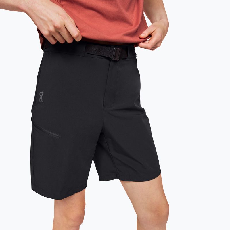 Women's trekking shorts On Running Trek black 5