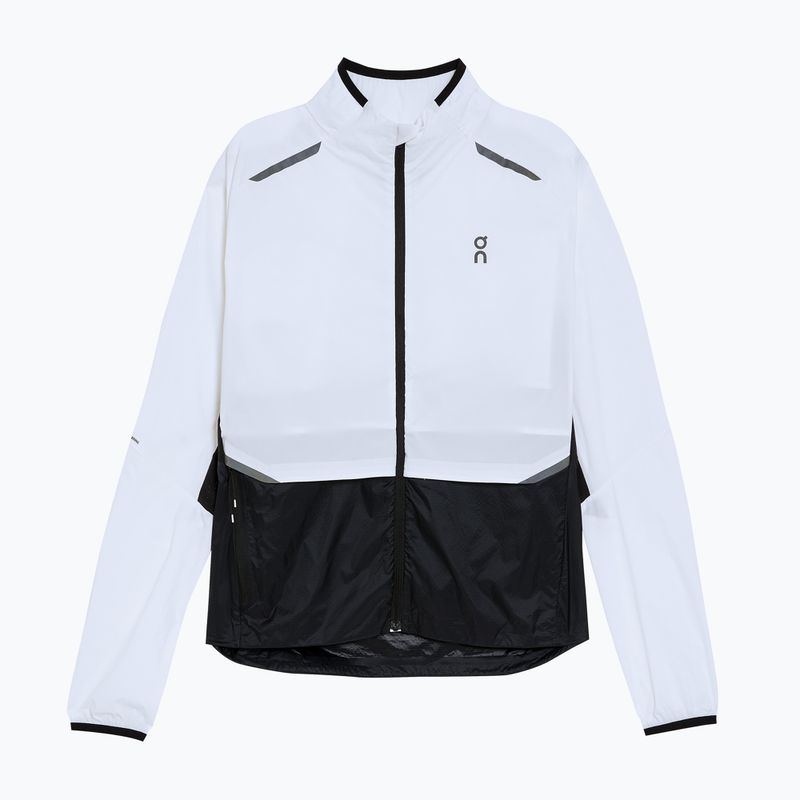 Women's running jacket On Weather white/black