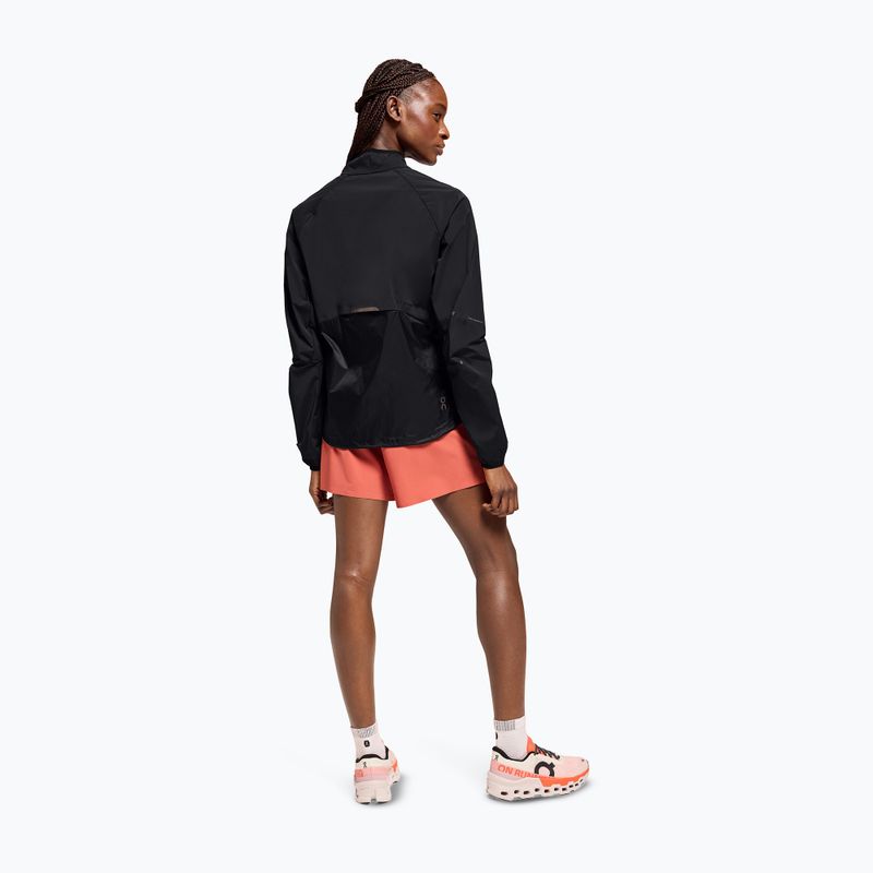 Women's running jacket On Running Weather black 3