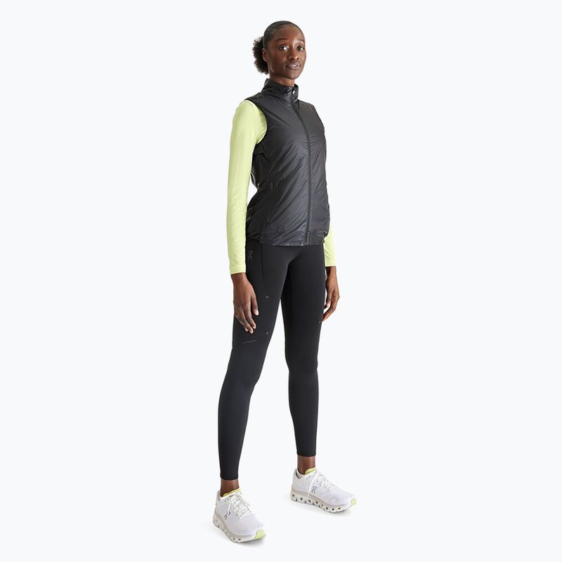 Women's On Running Weather Vest black 2