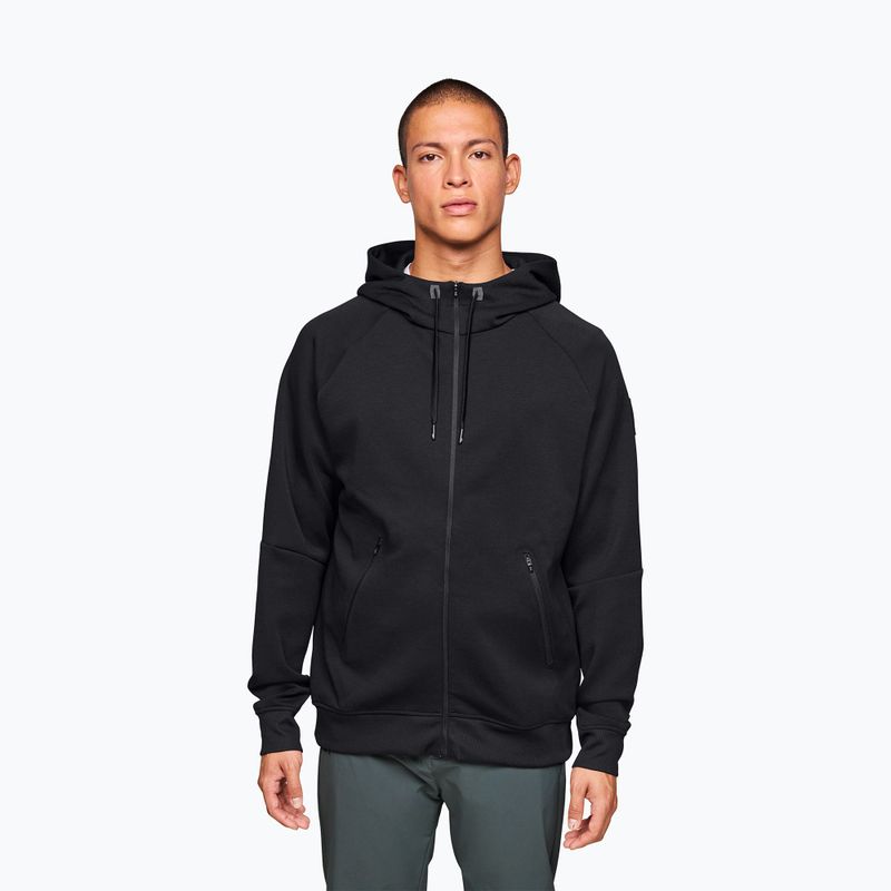Men's On Zipped Hoodie black