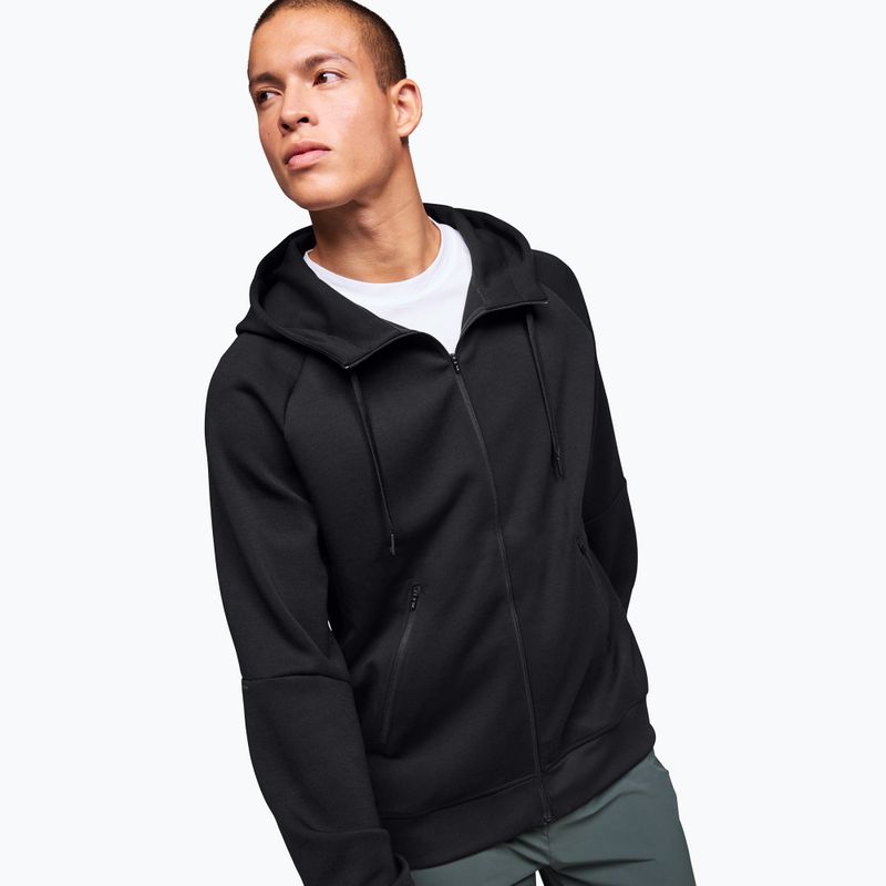 Men's On Zipped Hoodie black 4