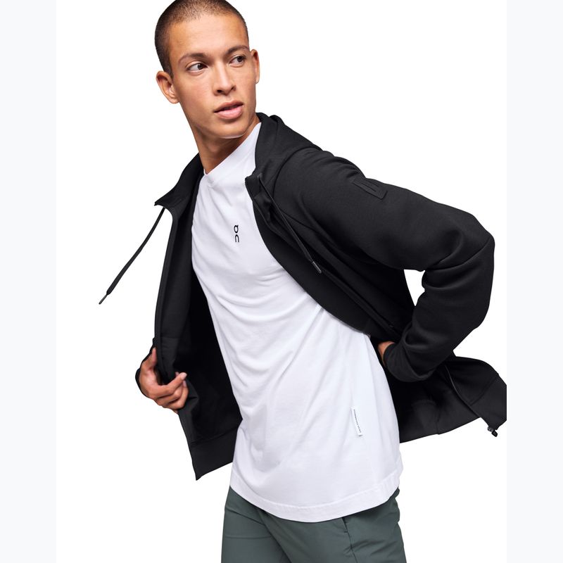 Men's On Zipped Hoodie black 6