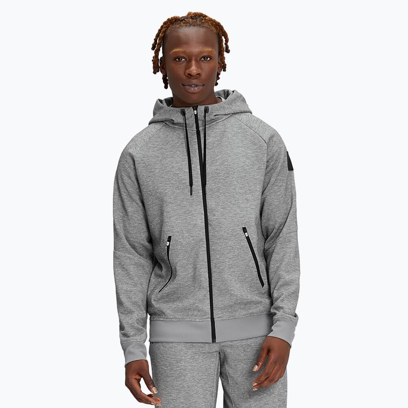 Men's On Running Zipped Hoodie grey