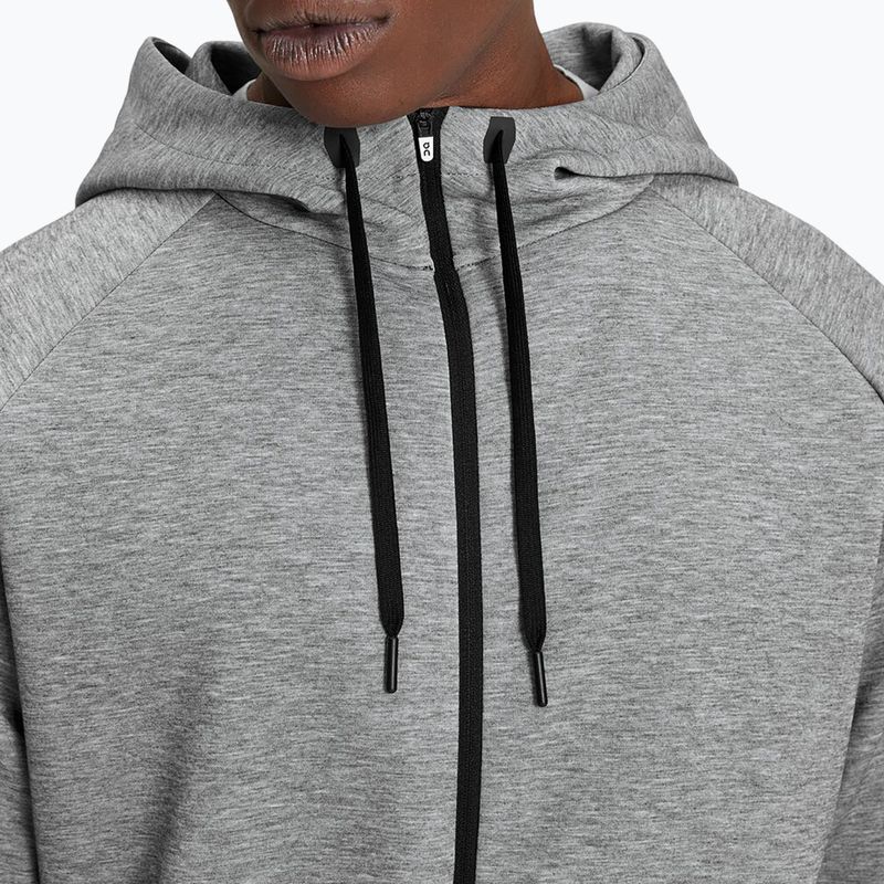 Men's On Zipped Hoodie grey 3