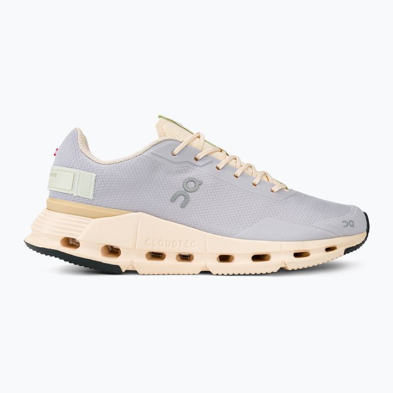 Women's On Running Cloudnova Form lavender/fawn running shoes 2
