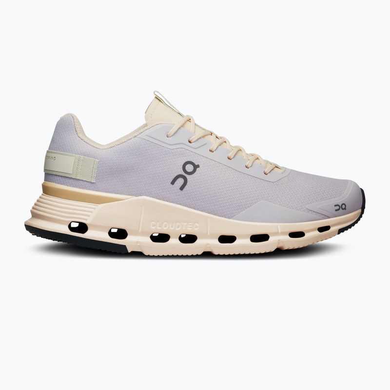 Women's On Running Cloudnova Form lavender/fawn running shoes 8