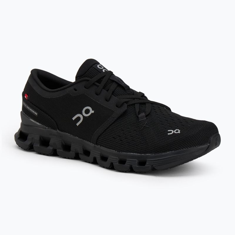 Men's running shoes On Running Cloud X 4 black/eclipse
