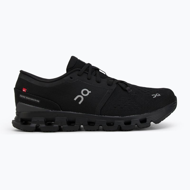 Men's running shoes On Running Cloud X 4 black/eclipse 2