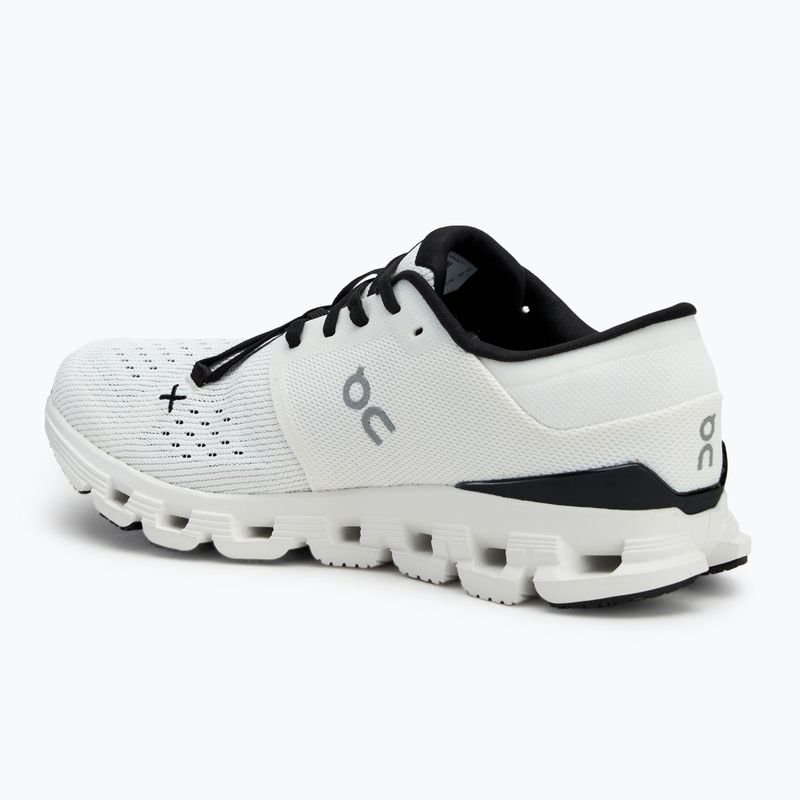 Men's On Cloud X 4 ivory/black running shoes 3