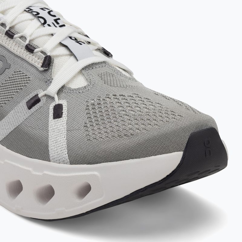 Men's On Running Cloudeclipse alloy/white running shoes 7