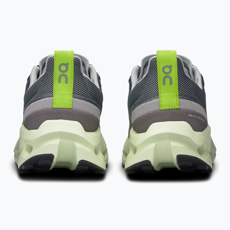 Men's On Cloudsurfer Trail iron/lima running shoes 11