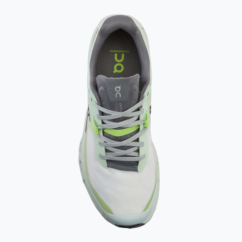 Men's On Cloudvista 2 lima/kiwi running shoes 5