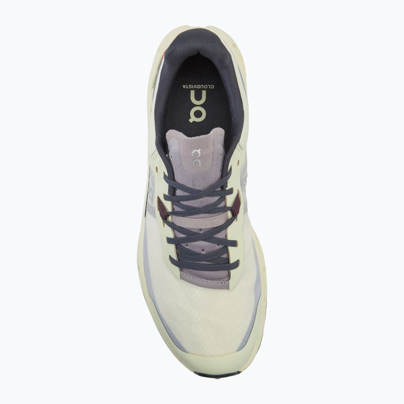 Men's On Cloudvista 2 seedling/mulberry running shoes 5