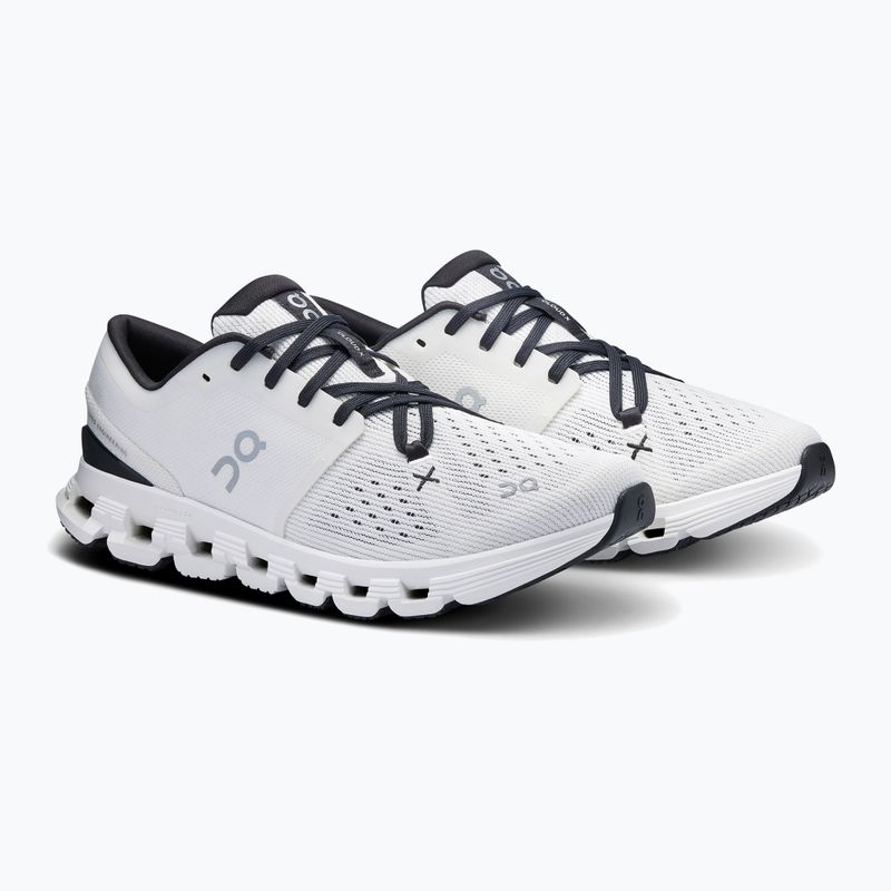Women's running shoes On Cloud X 4 ivory/black 8