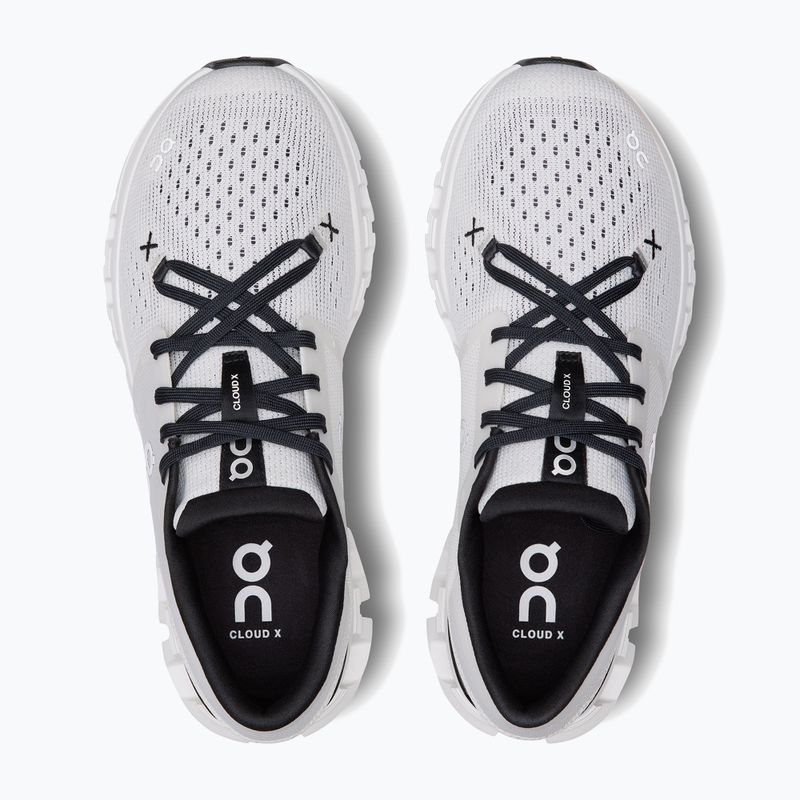 Women's running shoes On Cloud X 4 ivory/black 13
