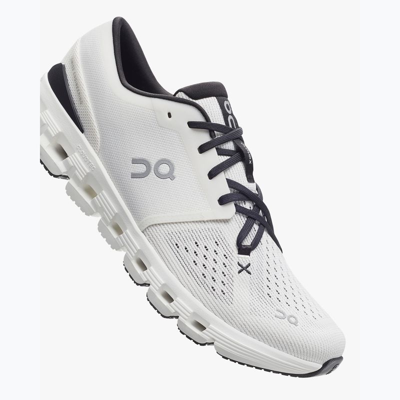 Women's running shoes On Running Cloud X 4 ivory/black 14