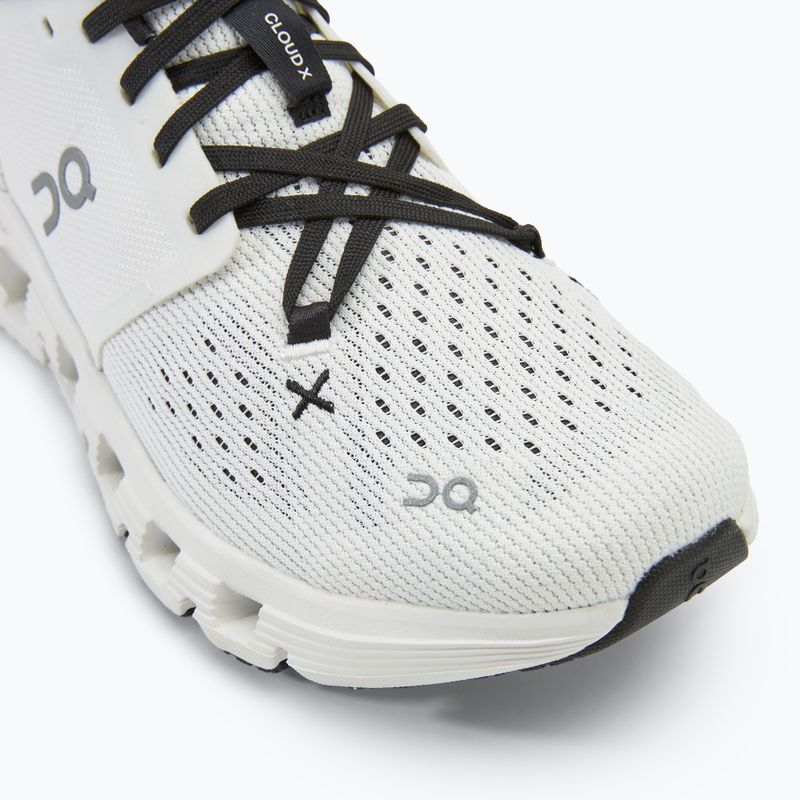 Women's running shoes On Cloud X 4 ivory/black 7