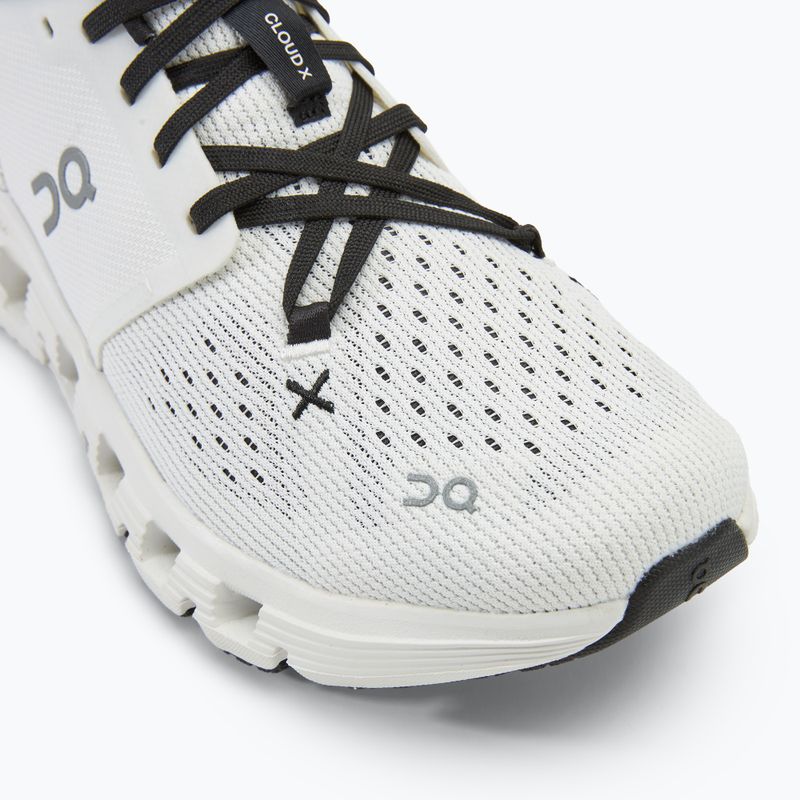 Women's running shoes On Running Cloud X 4 ivory/black 7