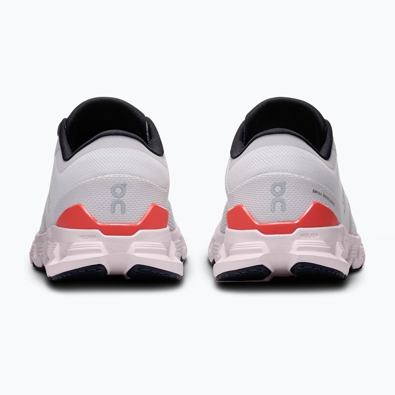 Women's running shoes On Cloud X 4 silver/flame 11