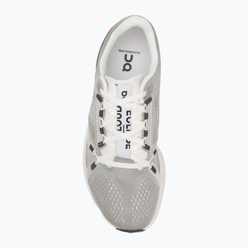 Women's On Running Cloudeclipse alloy/white running shoes 5