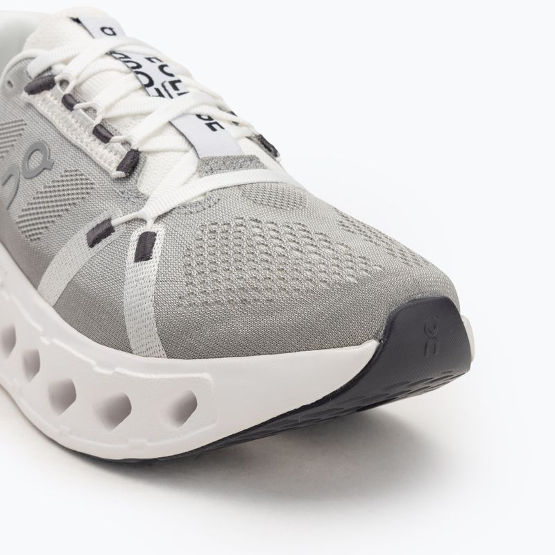 Women's On Running Cloudeclipse alloy/white running shoes 7