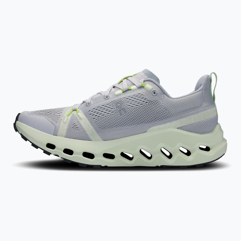 Women's On Cloudsurfer Trail running shoes frost/lima 10