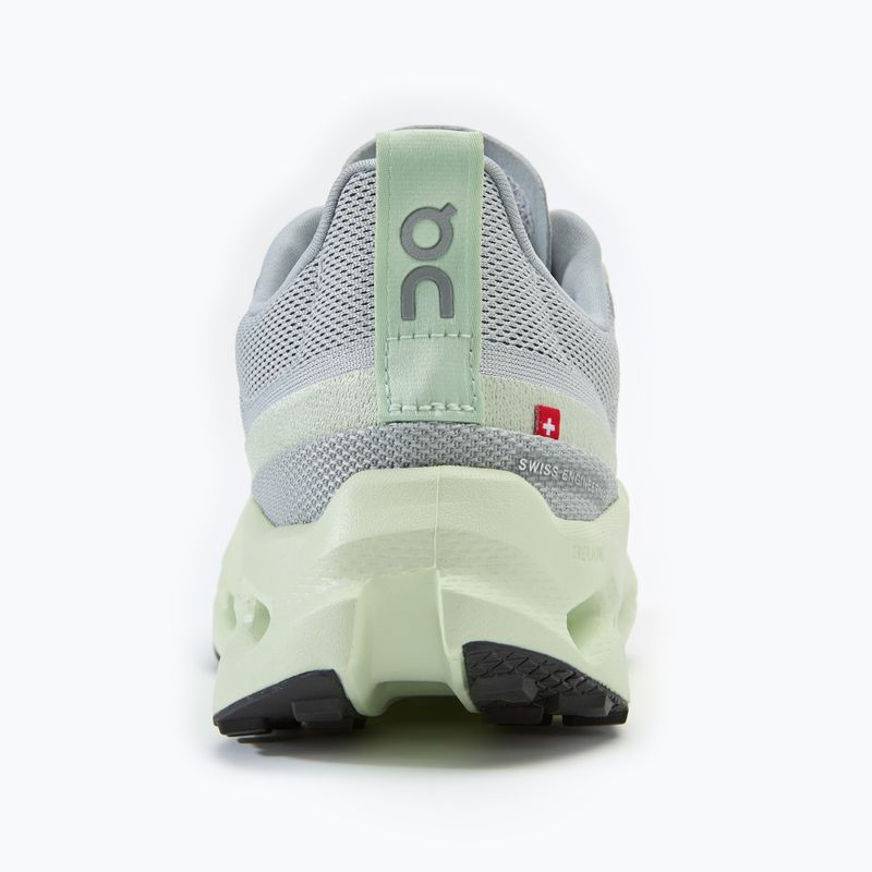 Women's On Cloudsurfer Trail running shoes frost/lima 6