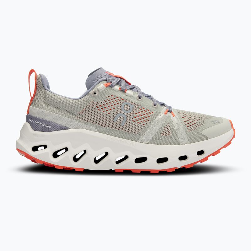 Women's On Running Cloudsurfer Trail running shoes fossil/ivory