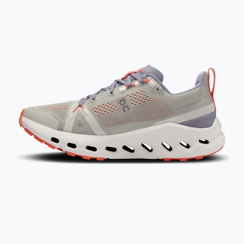 Women's On Running Cloudsurfer Trail running shoes fossil/ivory 2
