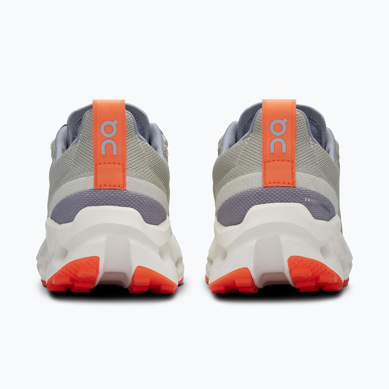 Women's On Running Cloudsurfer Trail running shoes fossil/ivory 4