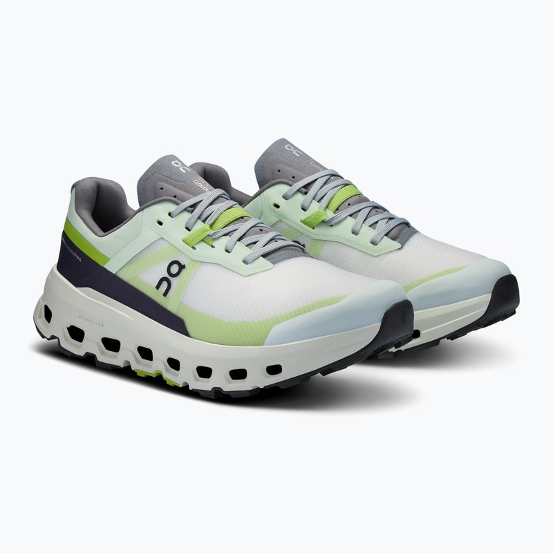 Women's On Running Cloudvista 2 lima/kiwi running shoes 8