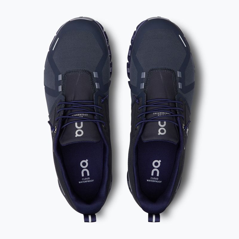 Men's running shoes On Cloud 5 Waterproof navy/ink 13