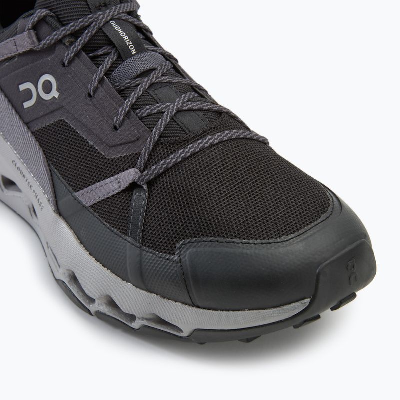 Men's On Running Cloudhorizon black/alloy shoes 7