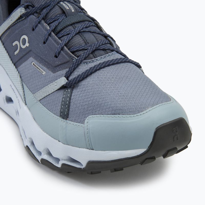 Men's On Running Cloudhorizon Waterproof navy/heather shoes 7