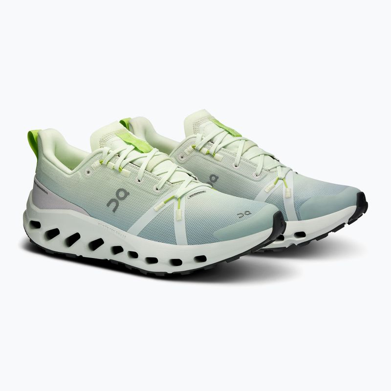 Women's running shoes On Running Cloudsurfer Trail Waterproof lima/mineral 8