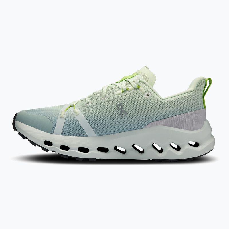 Women's running shoes On Cloudsurfer Trail Waterproof lima/mineral 10