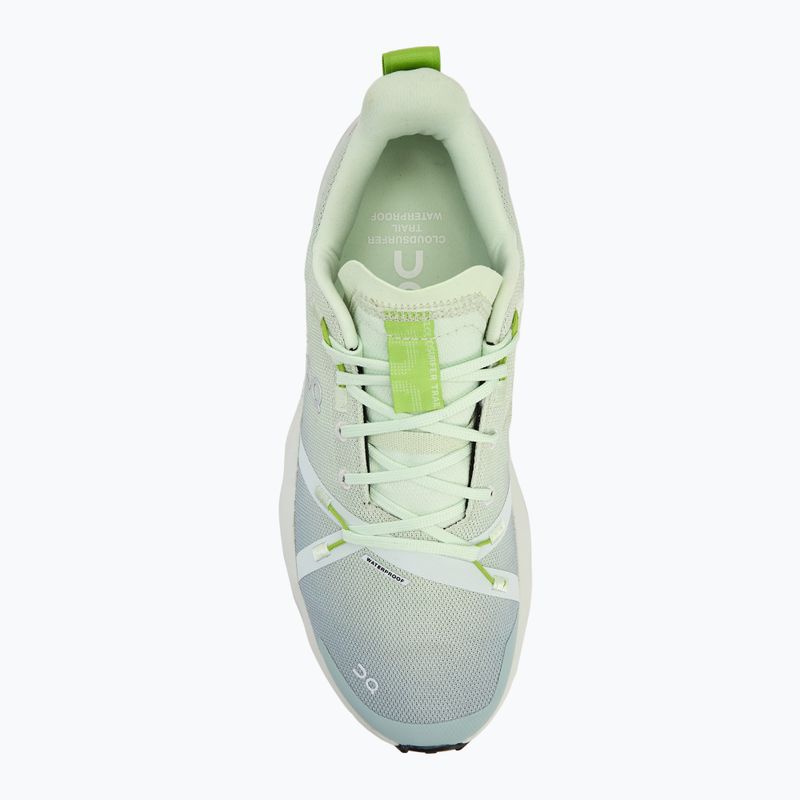 Women's running shoes On Cloudsurfer Trail Waterproof lima/mineral 5