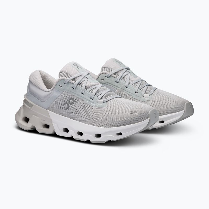 Men's On Cloudflyer 5 glacier/wolf running shoes 8