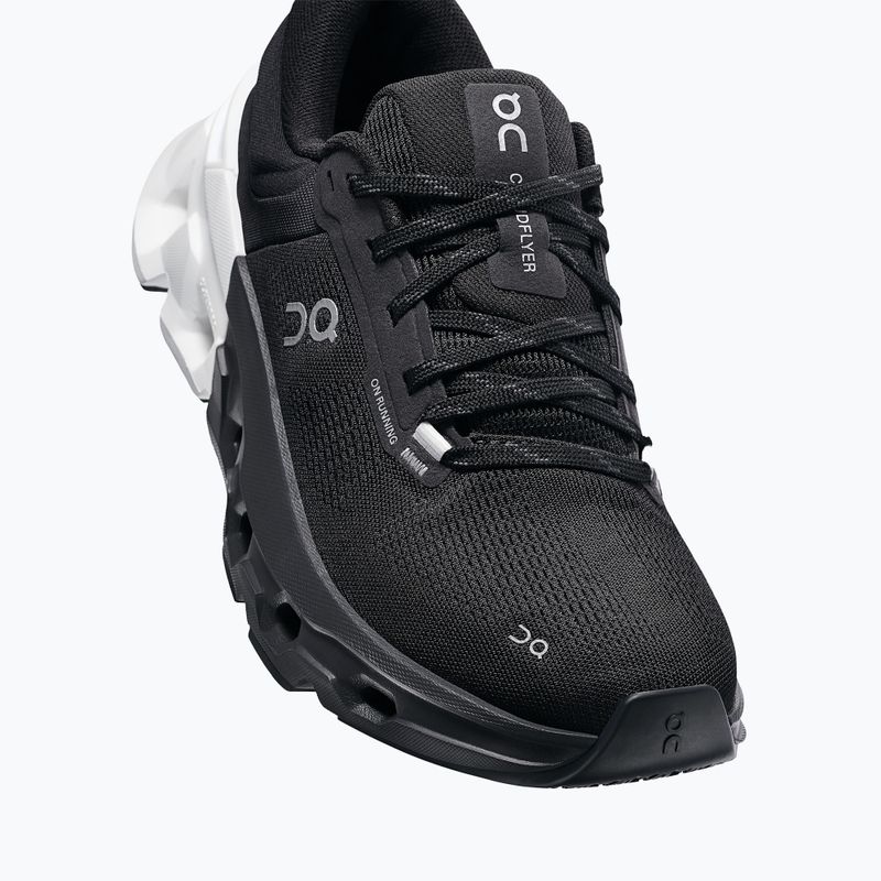 Women's On Cloudflyer 5 black/white running shoes 8
