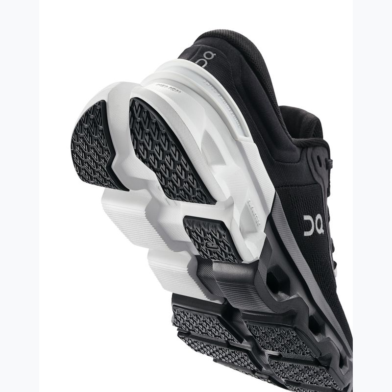 Women's On Cloudflyer 5 black/white running shoes 10