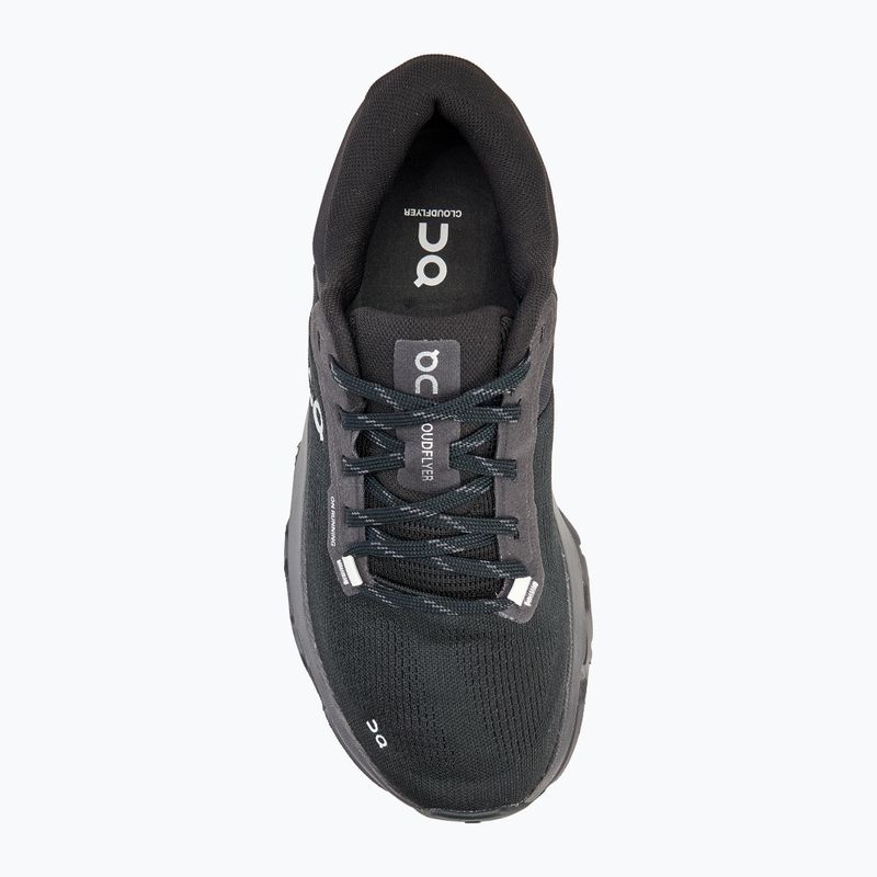 Women's On Cloudflyer 5 black/white running shoes 5