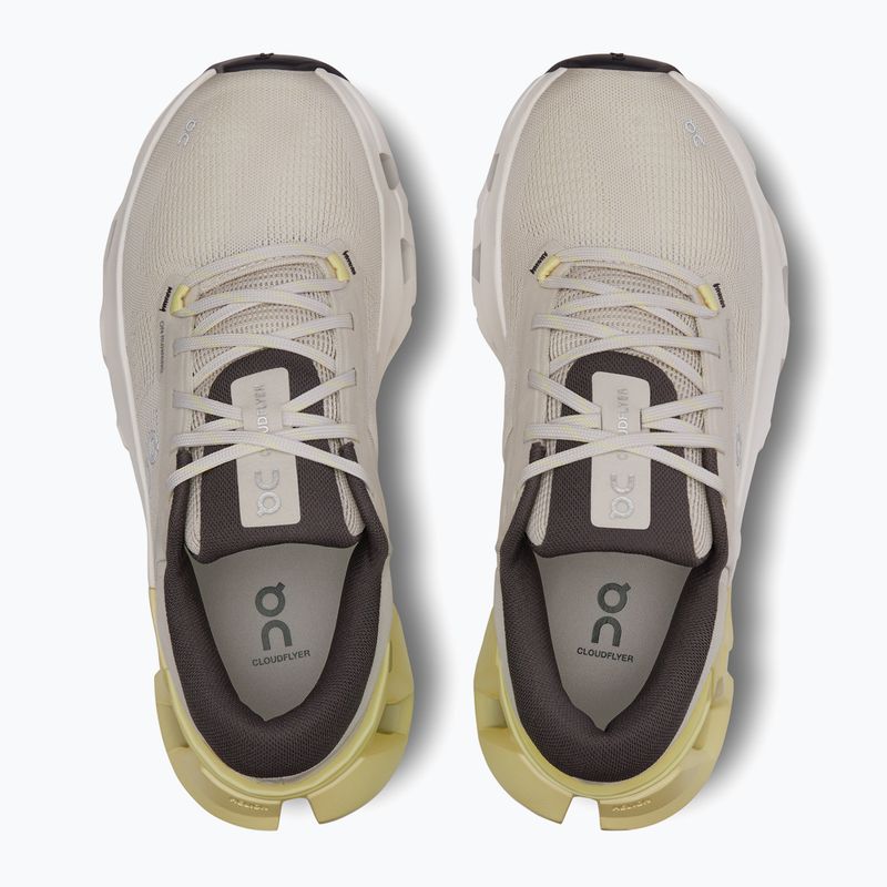 Women's On Cloudflyer 5 pearl/hay running shoes 13