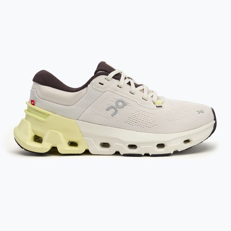 Women's On Cloudflyer 5 pearl/hay running shoes 2
