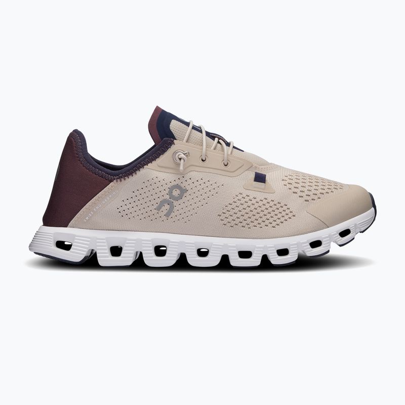 Women's On Running Cloud 5 Coast sand/mulberry shoes 9