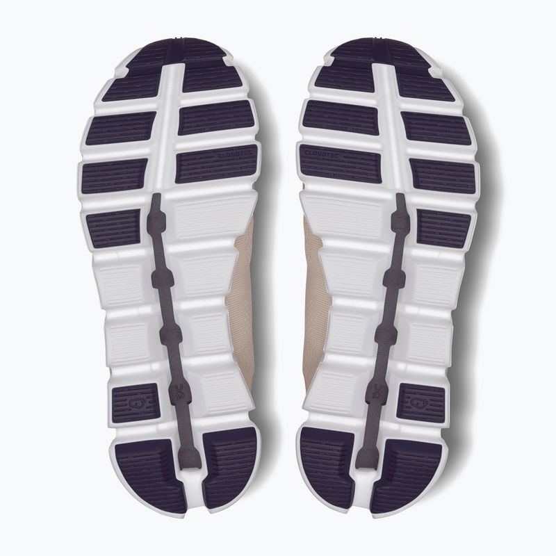 Women's On Running Cloud 5 Coast sand/mulberry shoes 12