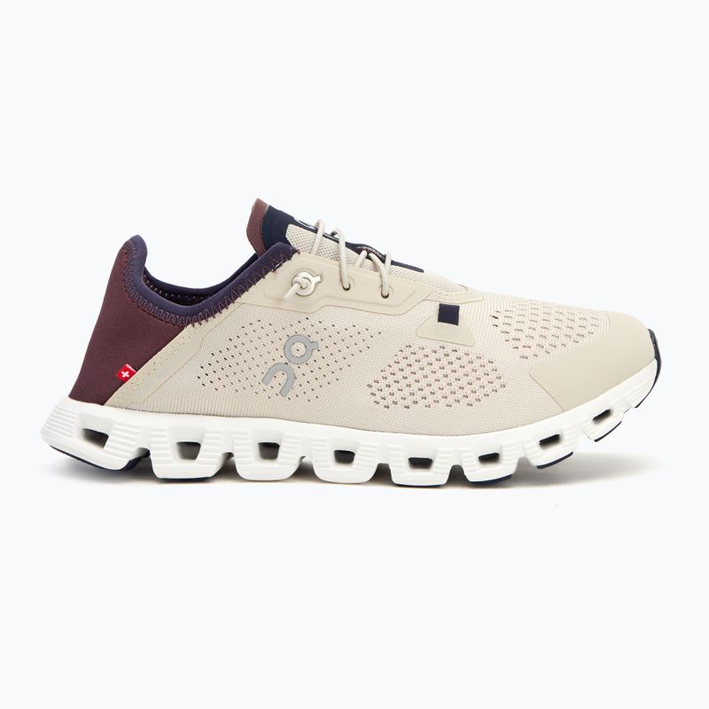 Women's On Cloud 5 Coast sand/mulberry shoes 2