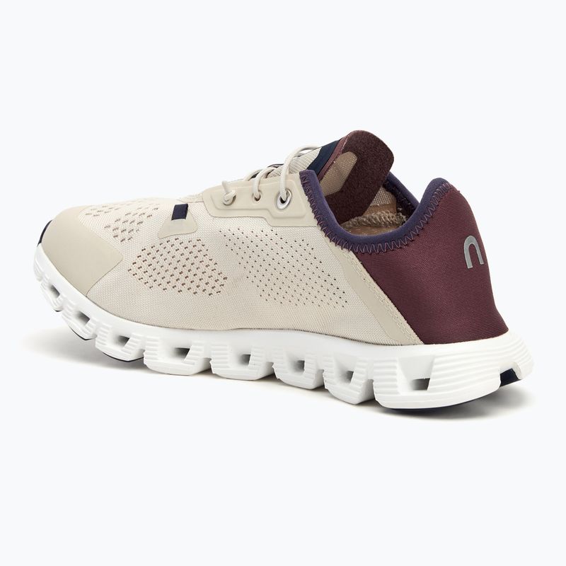 Women's On Running Cloud 5 Coast sand/mulberry shoes 3